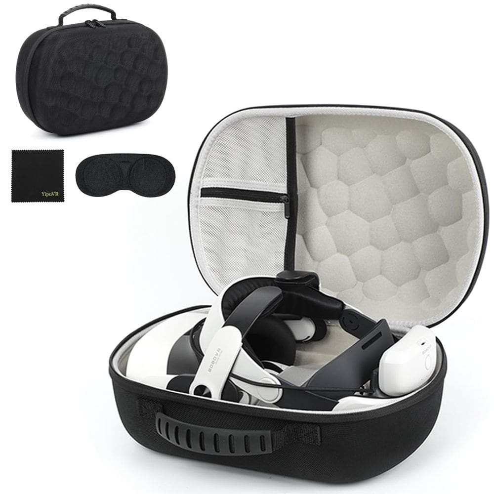 Estojo de transporte Growalleter para fone de ouvido Meta Quest 3S/Quest 3
