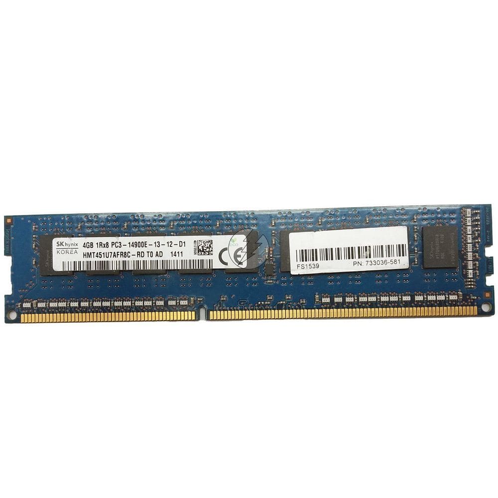 Memória Ddr3 Sk Hynix Hmt451U7Afr8C-Rd 4Gb 1866 Ecc Udimm