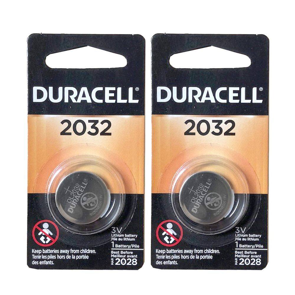Bateria Coin Cell Duracell DL2032 3V de lítio 200mAh