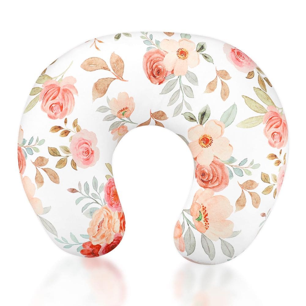 Capa de almofada de amamentação WINGHENLEE para bebês, meninas e meninos, floral