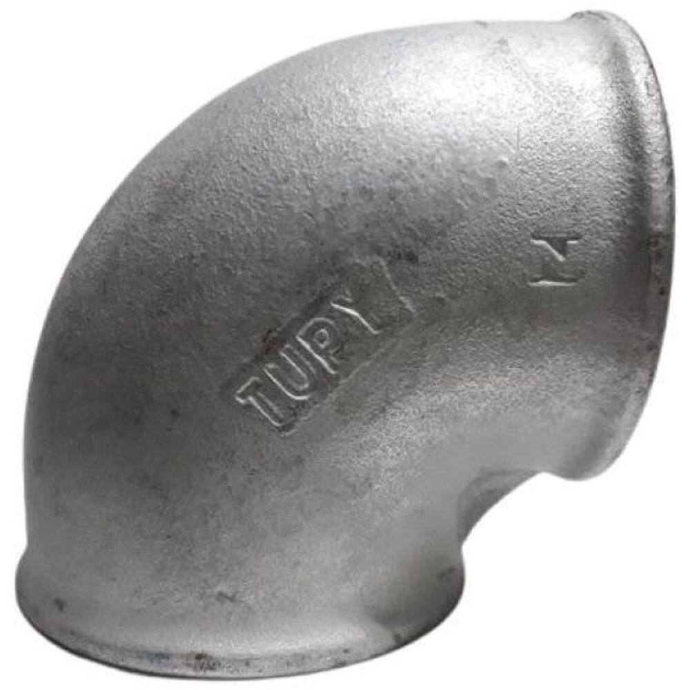 Cotovelo Conexão De Ferro Galvanizado 90- X 3/8 Kit 10 Peças