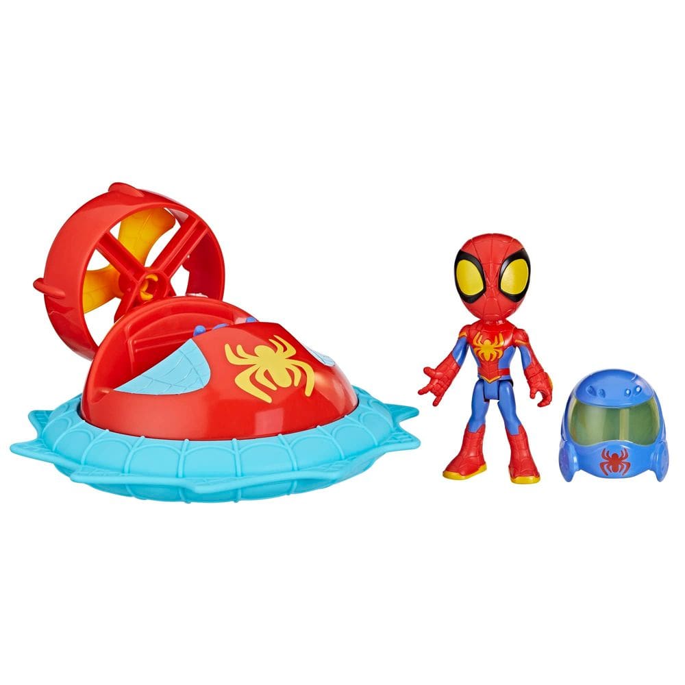 Toy Car Marvel Spidey e seus incríveis amigos com figura