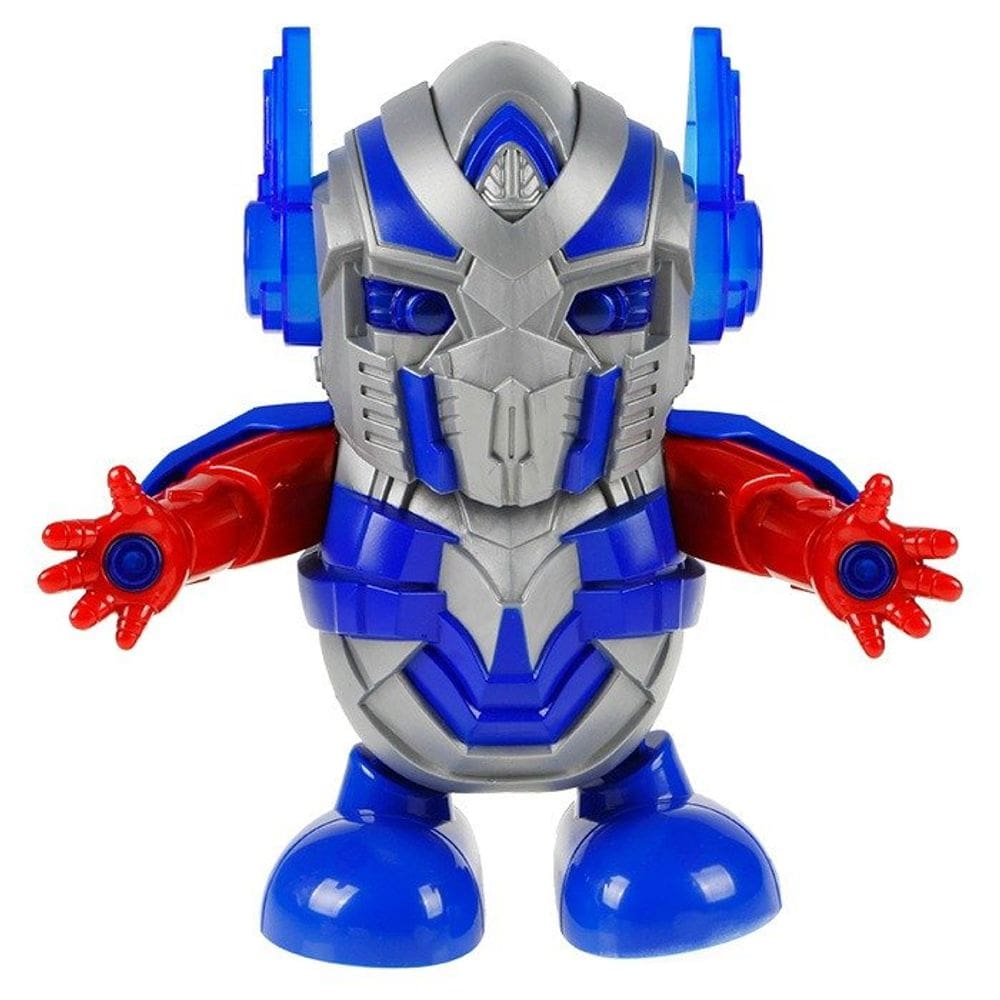 Brinquedo Robô Max Prime Dançarino Infantil Com Luz Som