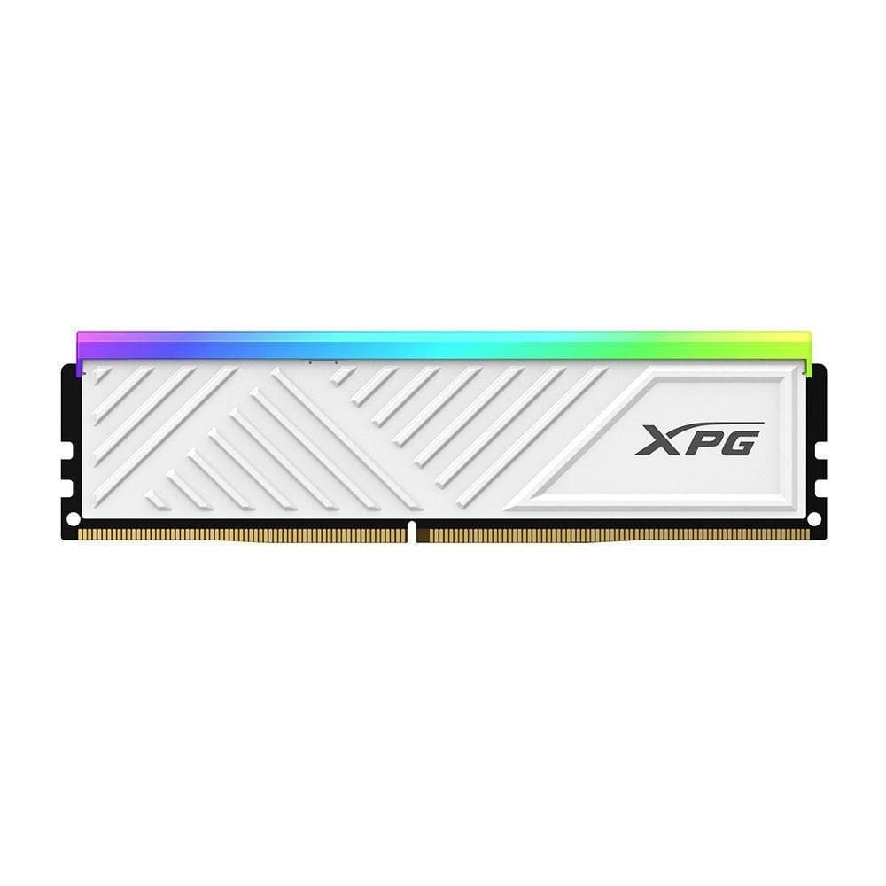 Memória Adata Xpg Spectrix D35G Rgb 8Gb Ddr4 3200Mhz Branca