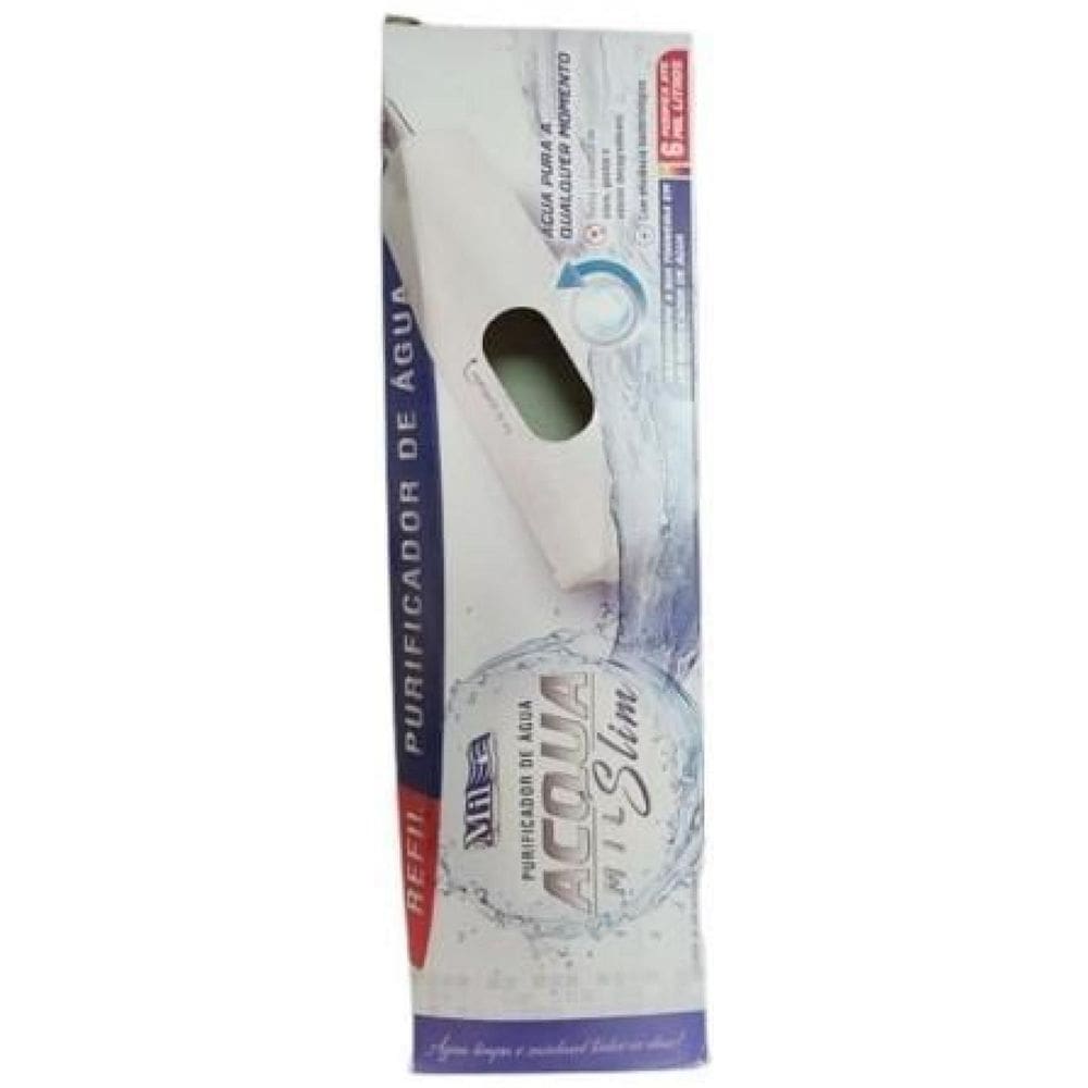 Refil Filtro Acquamil Slim Purificador Torneira Bco