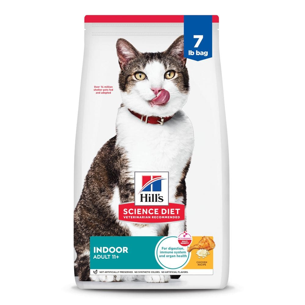 Cat Food Hill`s Science Diet Indoor Senior 11+ Chicken 3,18 kg