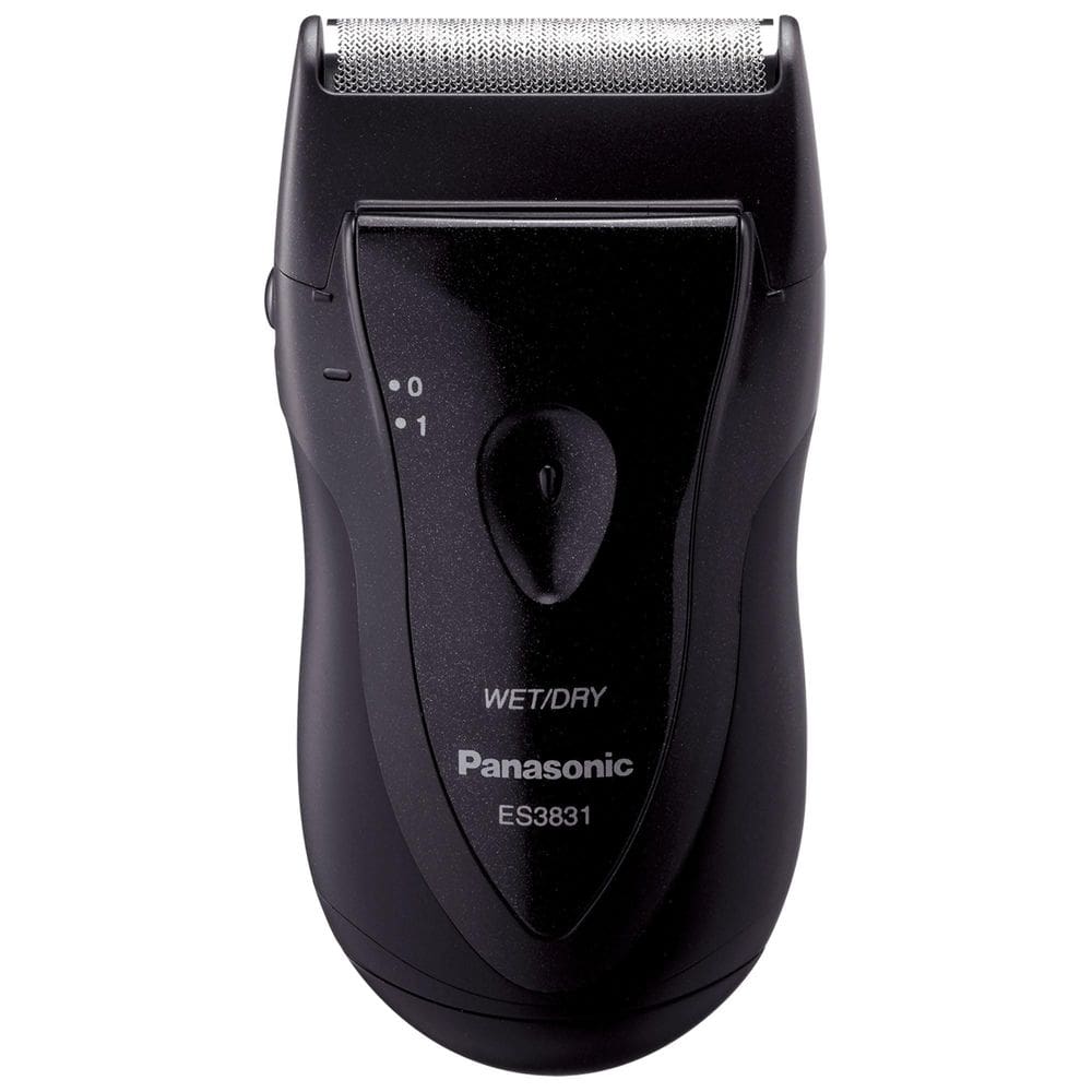 Barbeador elétrico Panasonic ES3831K para homens Wet Dry Black