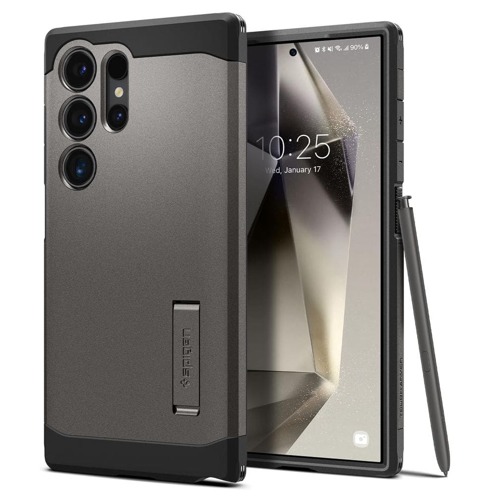 Capa Spigen Tough Armor para Galaxy S24 Ultra com suporte