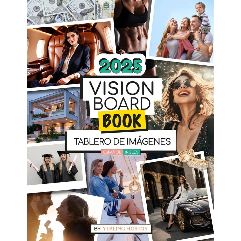 Livro Vision Board Tablero de Imágene publicado de forma independente