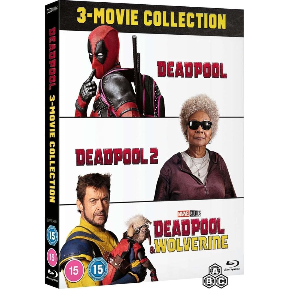 Blu-ray Deadpool: coleção completa de 3 filmes [região livre]