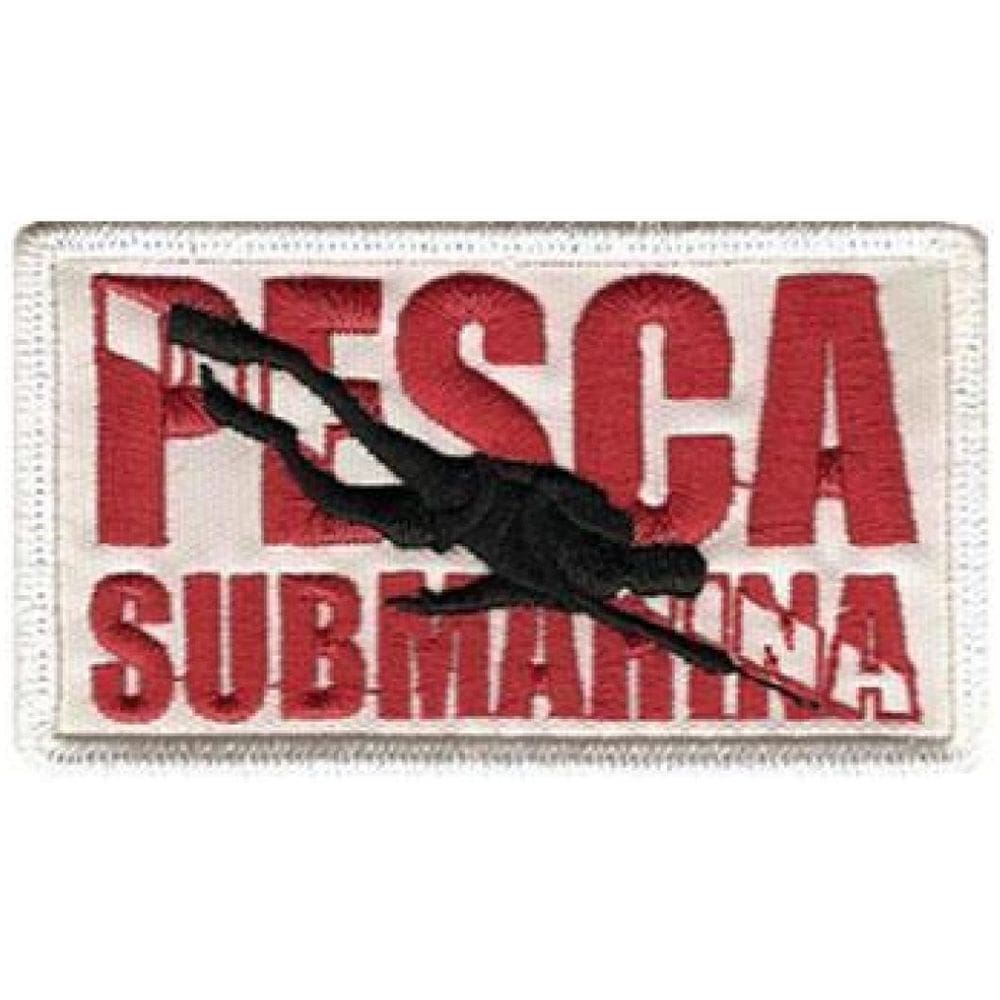 Patch Bordado Pesca Submarina Com Fecho De Contato