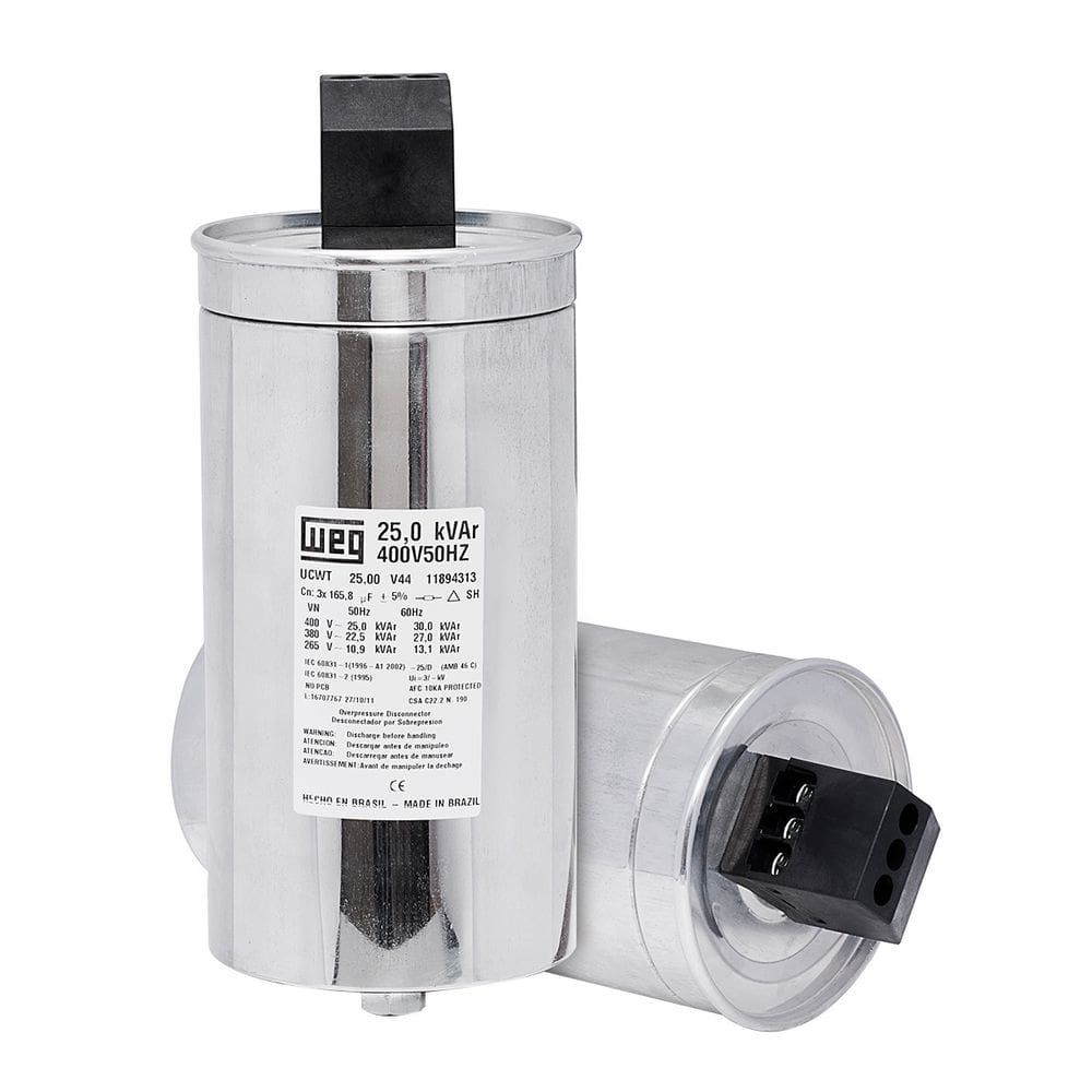 Unidade Capacitiva Trifásico 12,5KVAR 220v-UCWT12,5V25 Q26 H