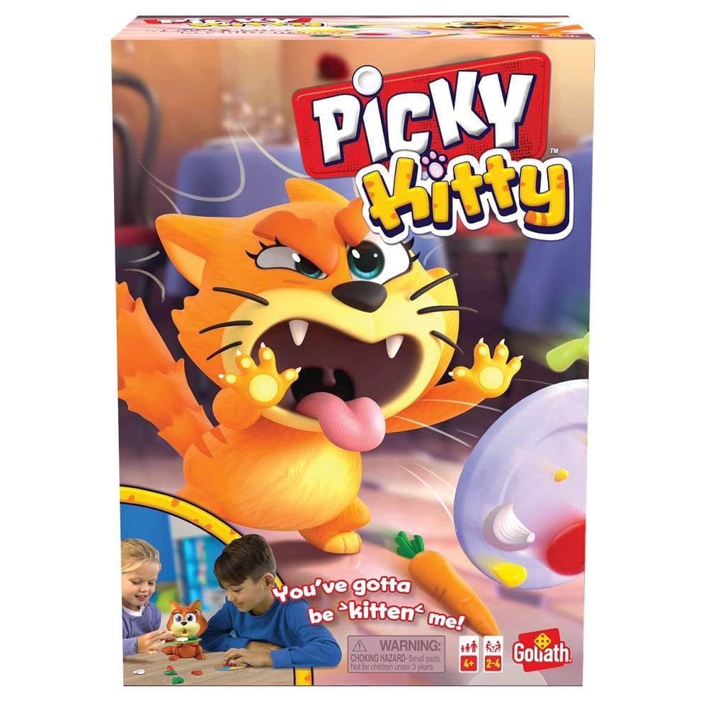 Jogo Goliath Picky Kitty Alimente o gatinho com seus vegetais