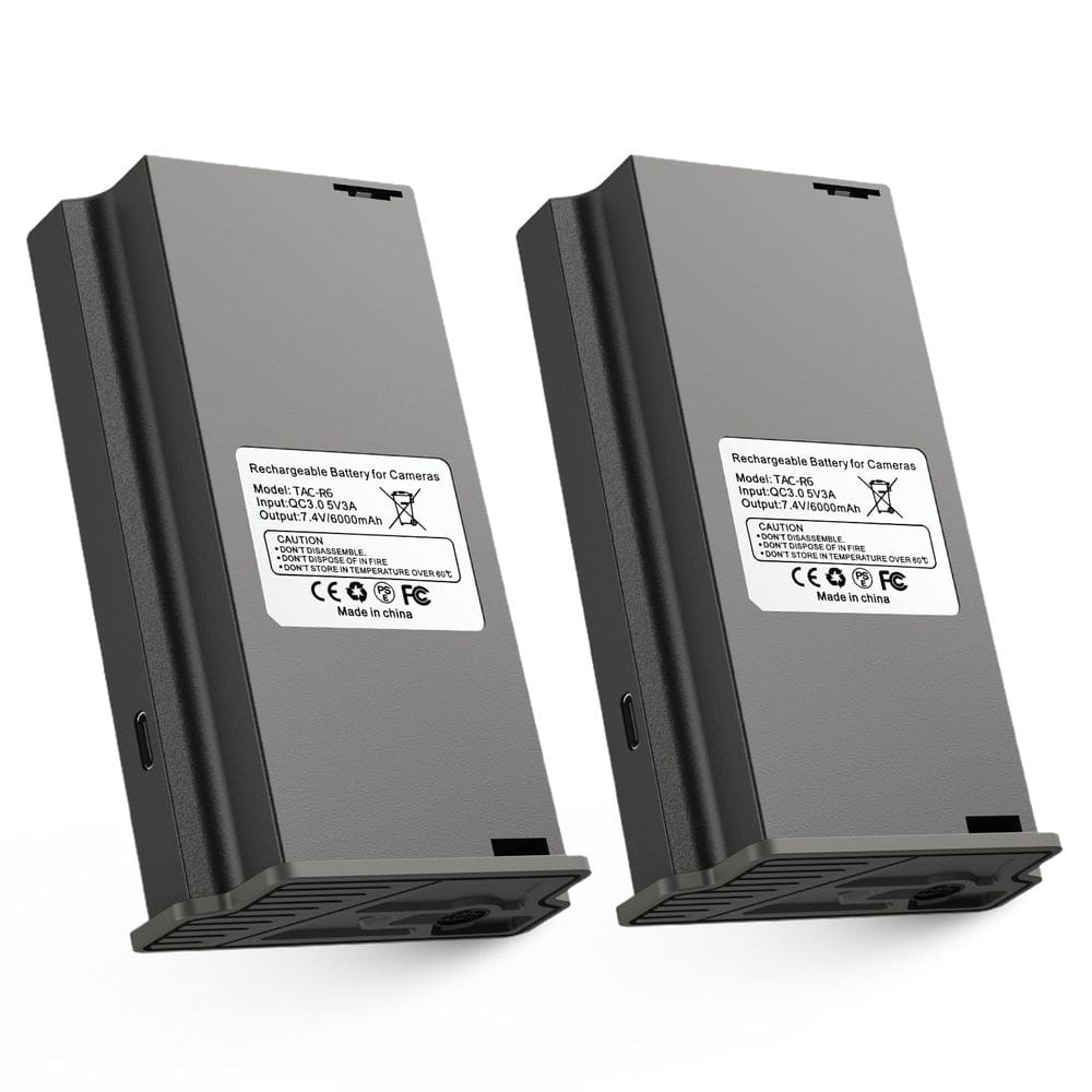 Pacote de bateria Reveal Hunting Camera Recarregável x2 TAC-R6
