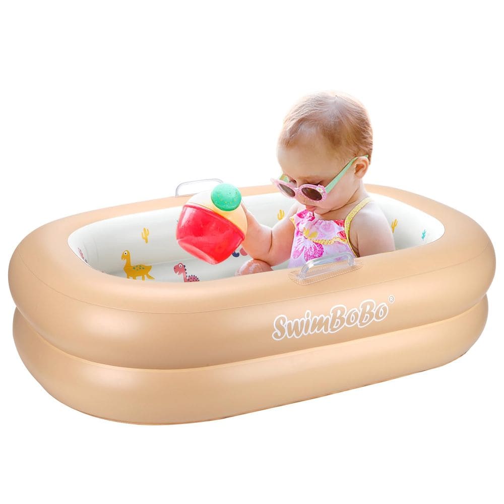 Banheira inflável para bebês Swimbobo Soft Portable Impermeável