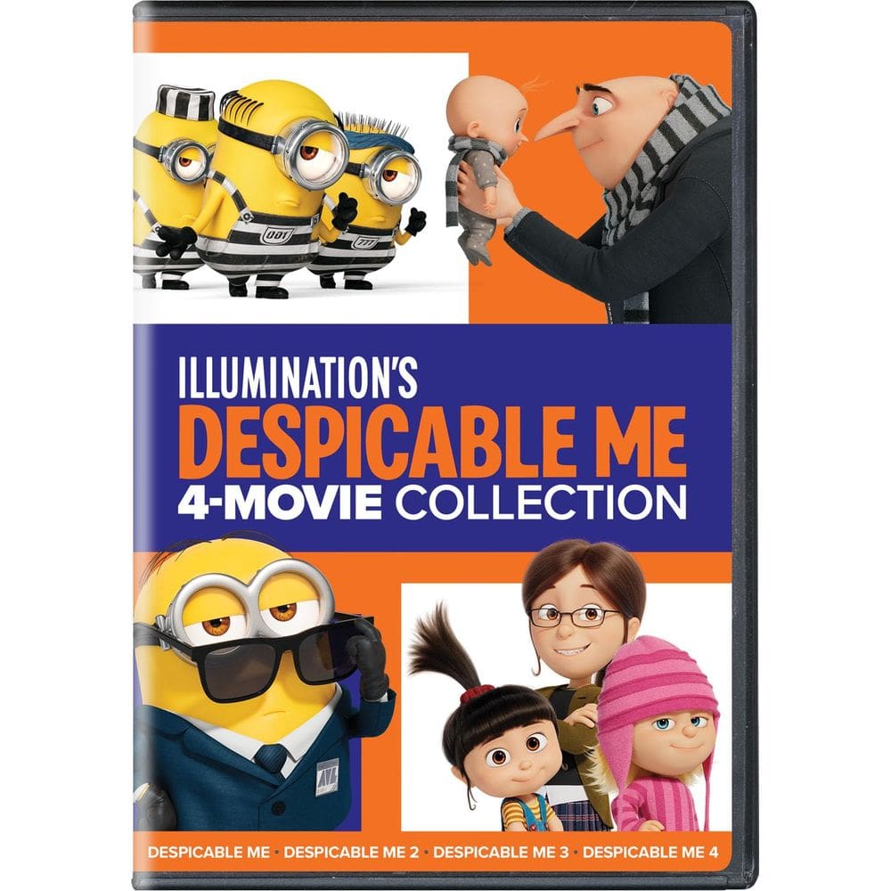 Coleção de DVD Illumination Despicable Me 4-Movie Universal