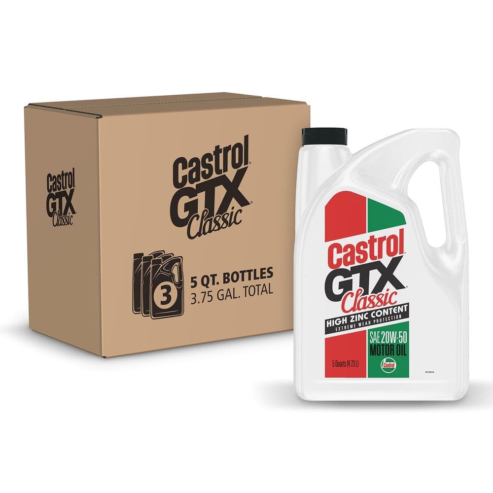 Óleo de Motor Castrol GTX Classic 20W-50 Convencional 15L