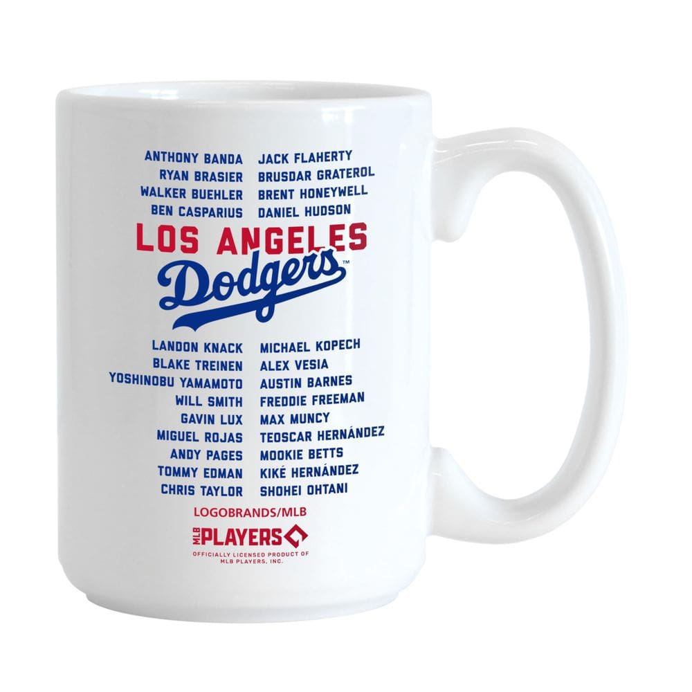 Logotipos de canecas de café Los Angeles Dodgers 2024 World Series