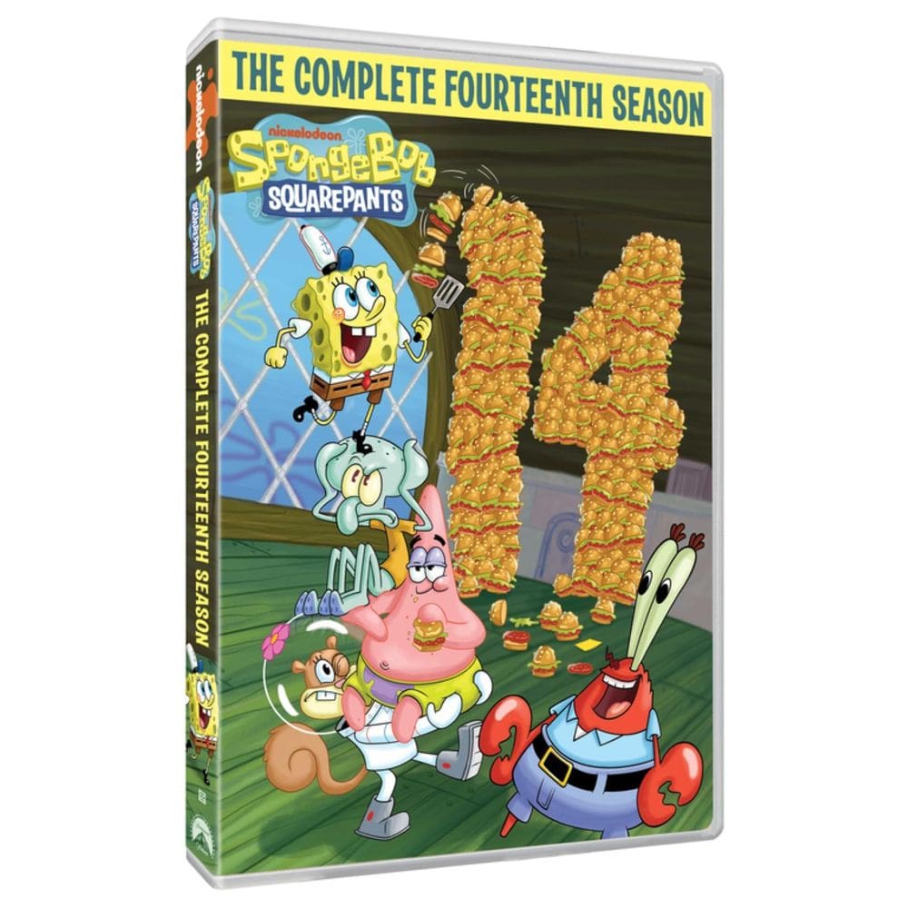 DVD SpongeBob SquarePants A décima quarta temporada completa