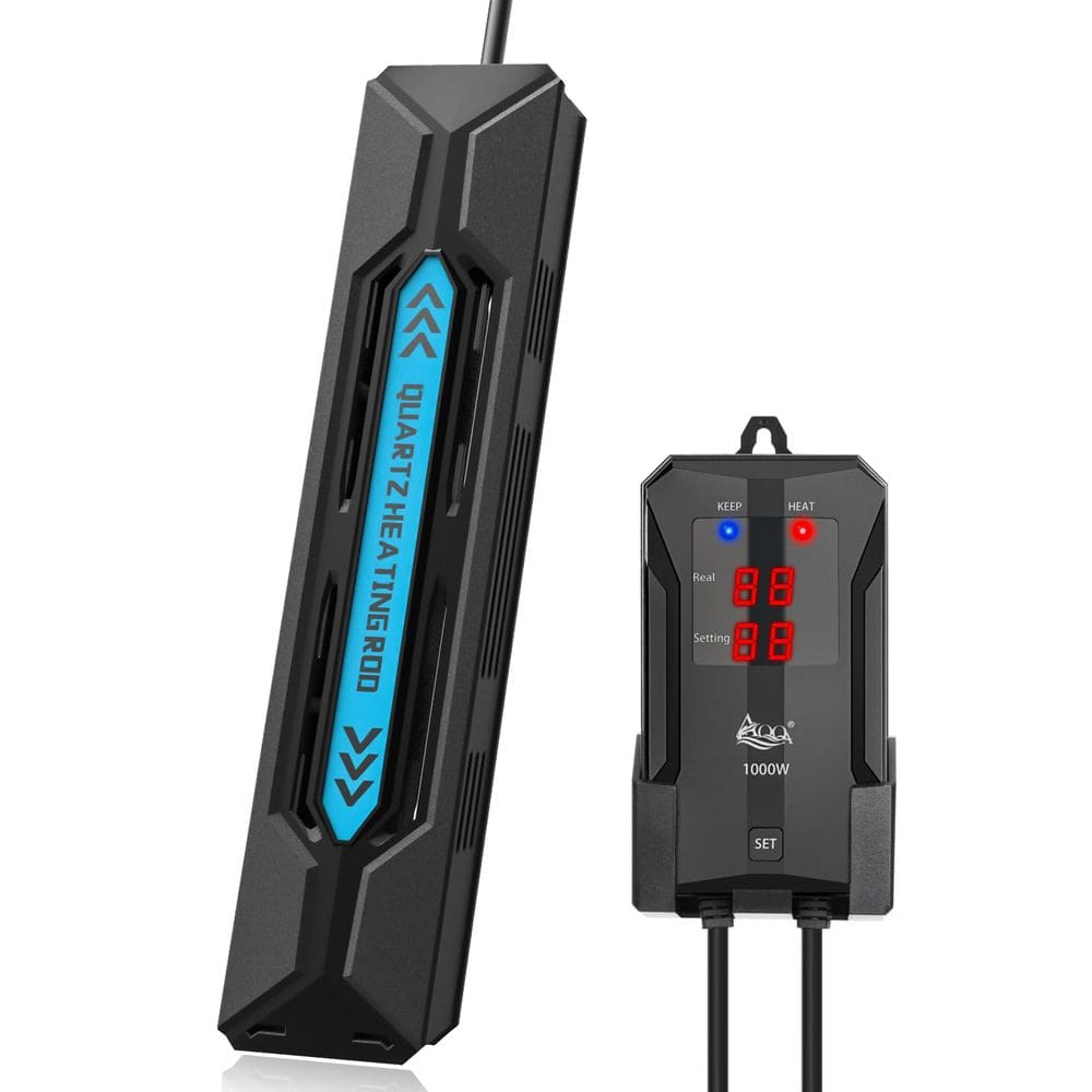 Aquecedor de aquário AQQA 300W/500W/800W/1000W para 200 galões