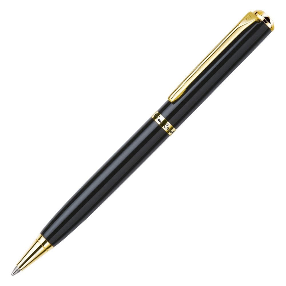 Caneta Esferográfica Pierre Cardin Concept Preta C/Dourado