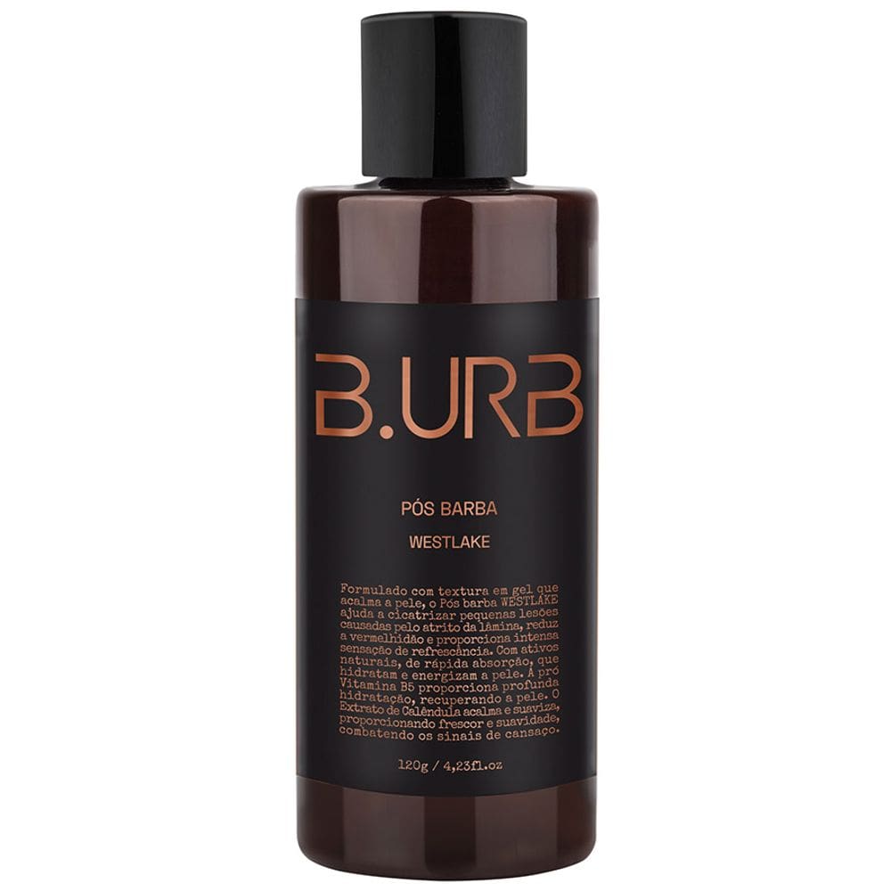 Loção Pós Barba Westlake Acalma Hidrata Refresca 120g Barba Urbana B.URB