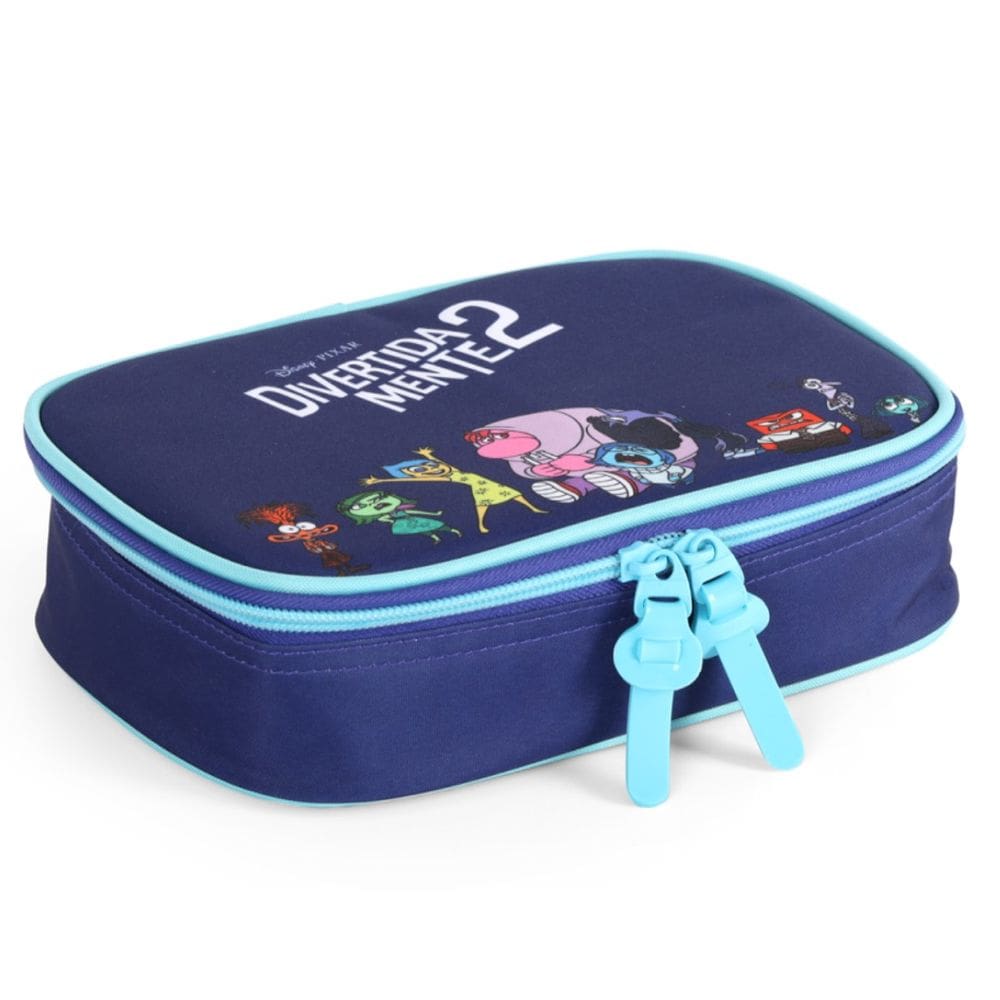 Estojo Box Divisórias Divertidamente 2 O Filme Roxo Infantil