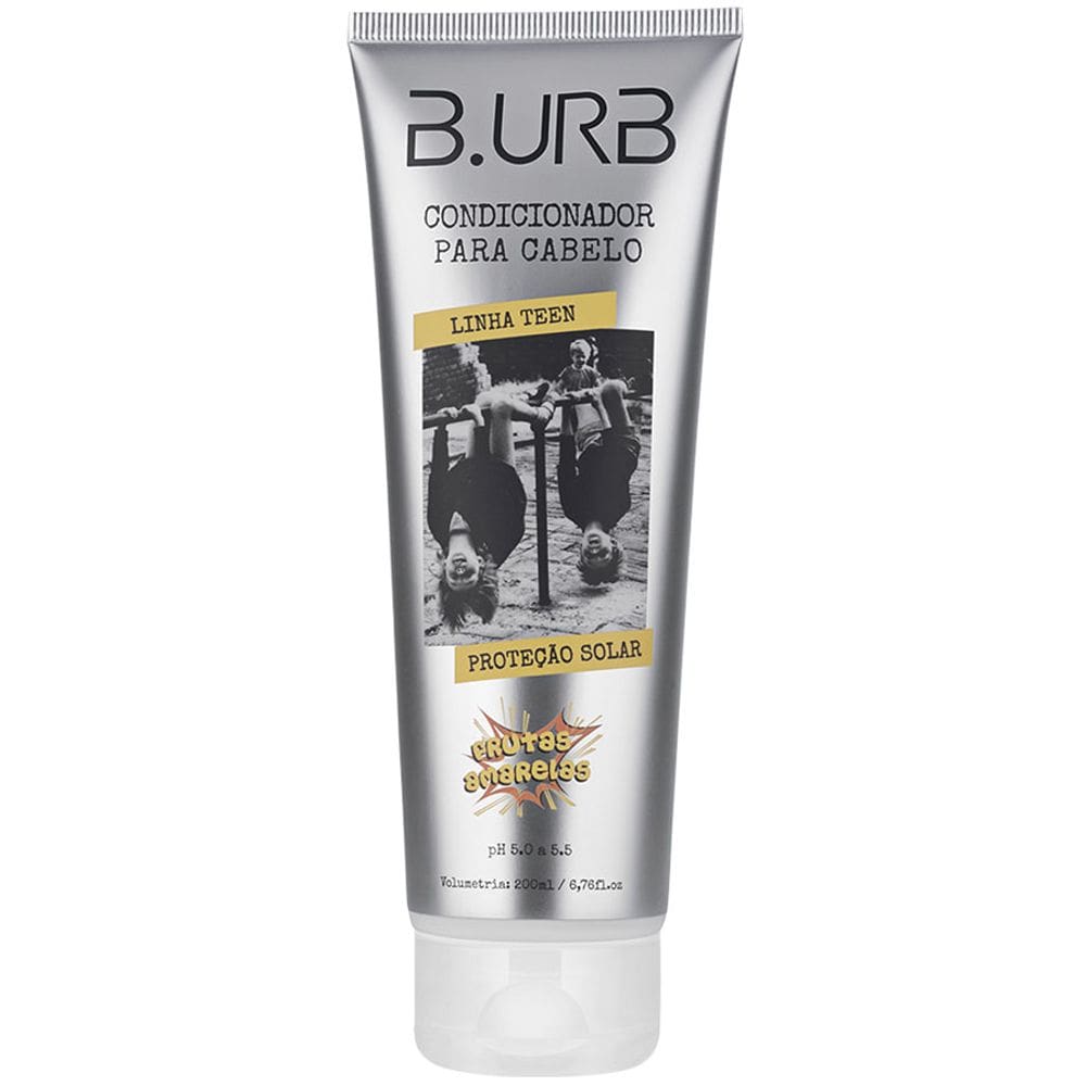 Condicionador Teen Proteção Solar Frutas Amarelas 200mL Barba Urbana B.URB