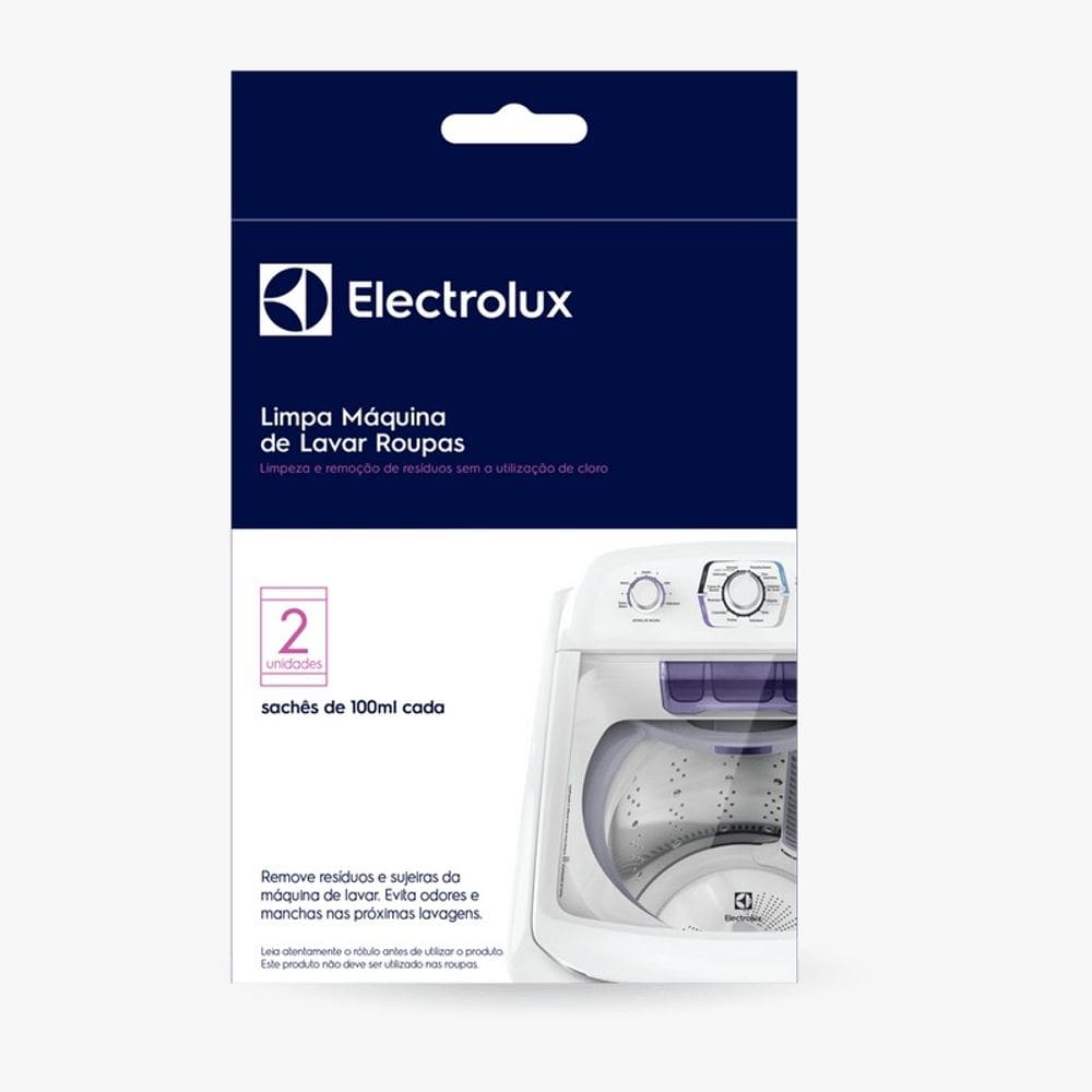 Limpa Maquina De Lavar Roupas electrolux 2 sachês