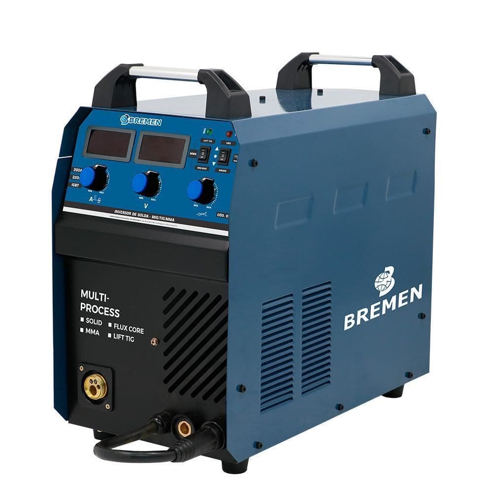 Inversor Solda 200A 220V Mig/Mag Mma Tig Dc 15Kg 9923