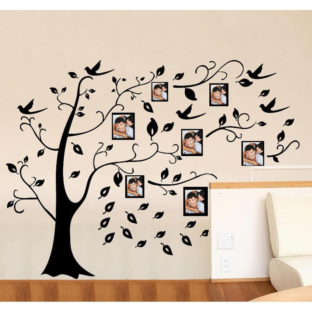 Adesivo Decorativo De Parede Árvore Para Foto Ventanal