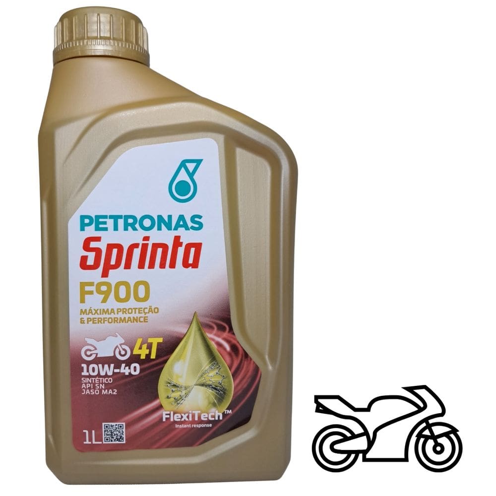 1 Petronas Sprinta F900 10W-40 Oléo Para Motocicletas API SN