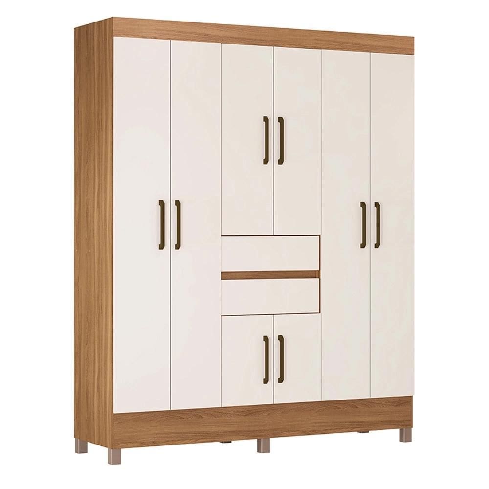 Guarda-Roupa Demóbile Munique 8 Portas 2 Gavetas