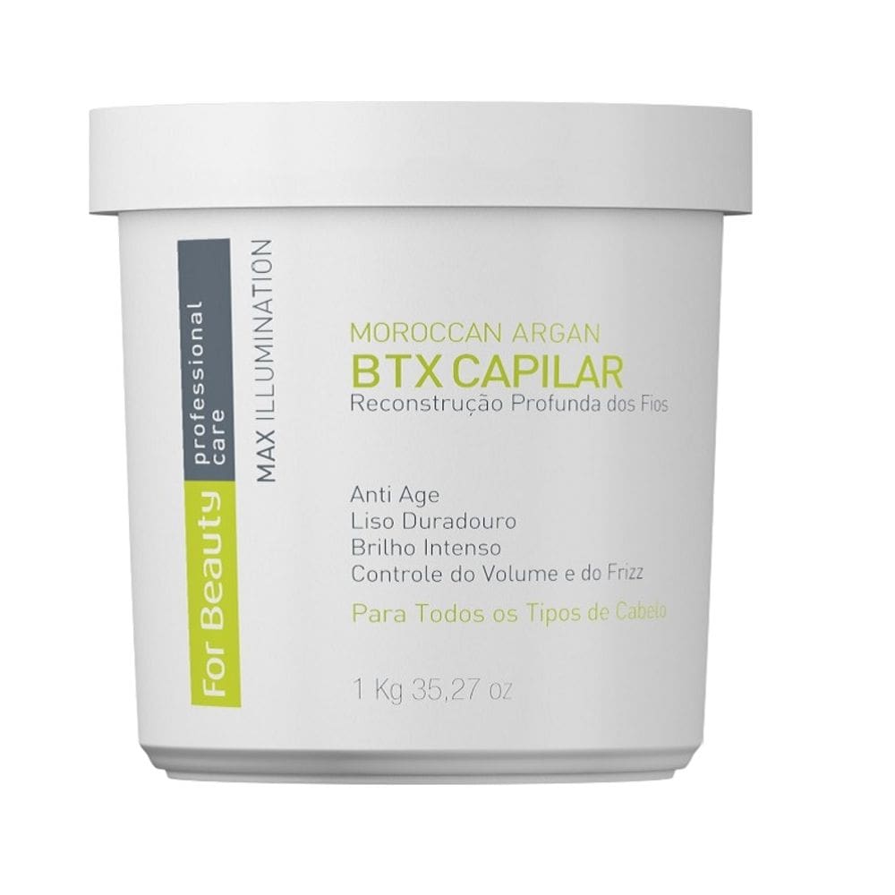 Btx Moroccan Argan Capilar Max Illumination For Beauty - 1kg