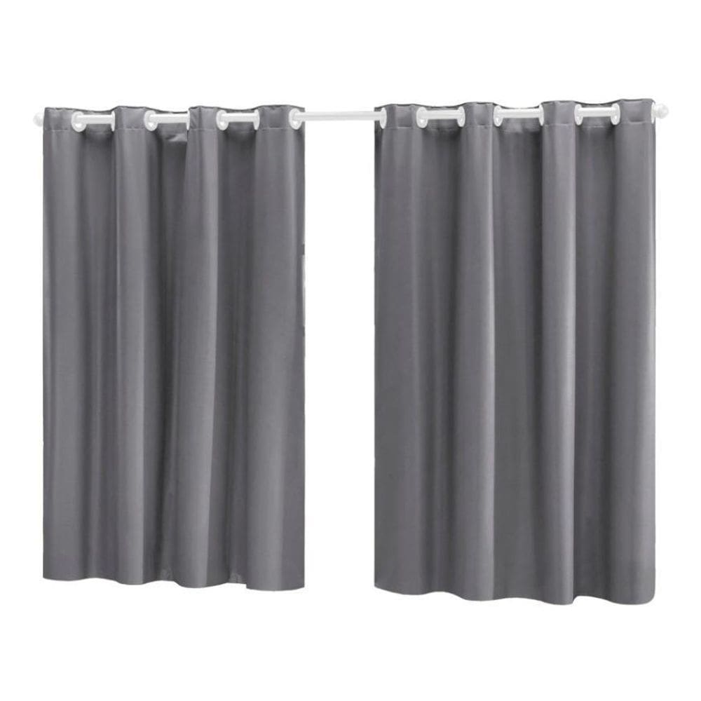 Cortina Para Sala Quarto Em Tecido Oxford Cinza 3,00X2,50