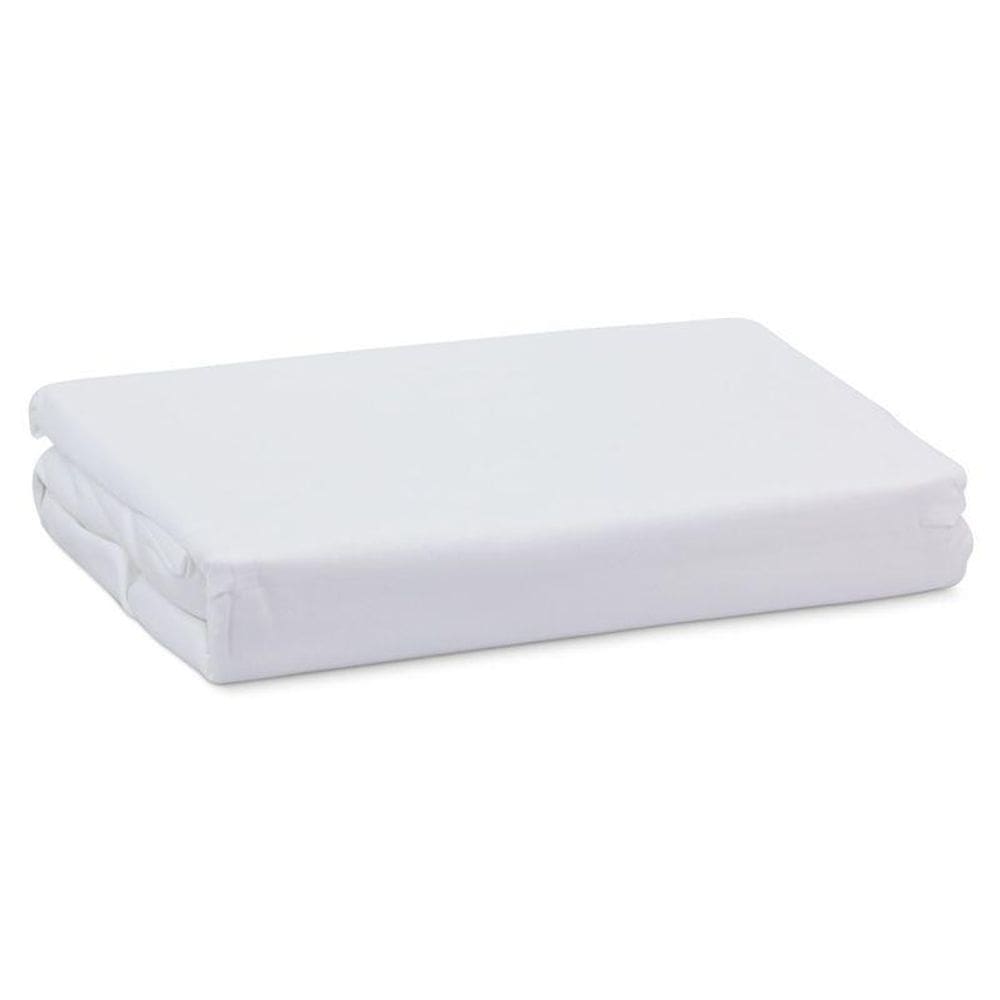 Lençol Avulso Com Elástico Casal Platine Branco Buettner