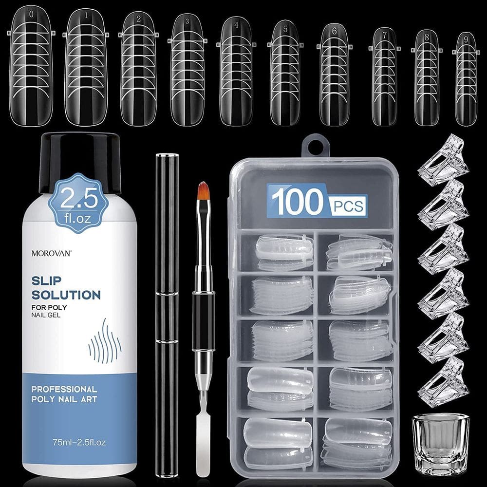 Solução antiaderente Morovan Nail Slip Solution 75 mL com pincel