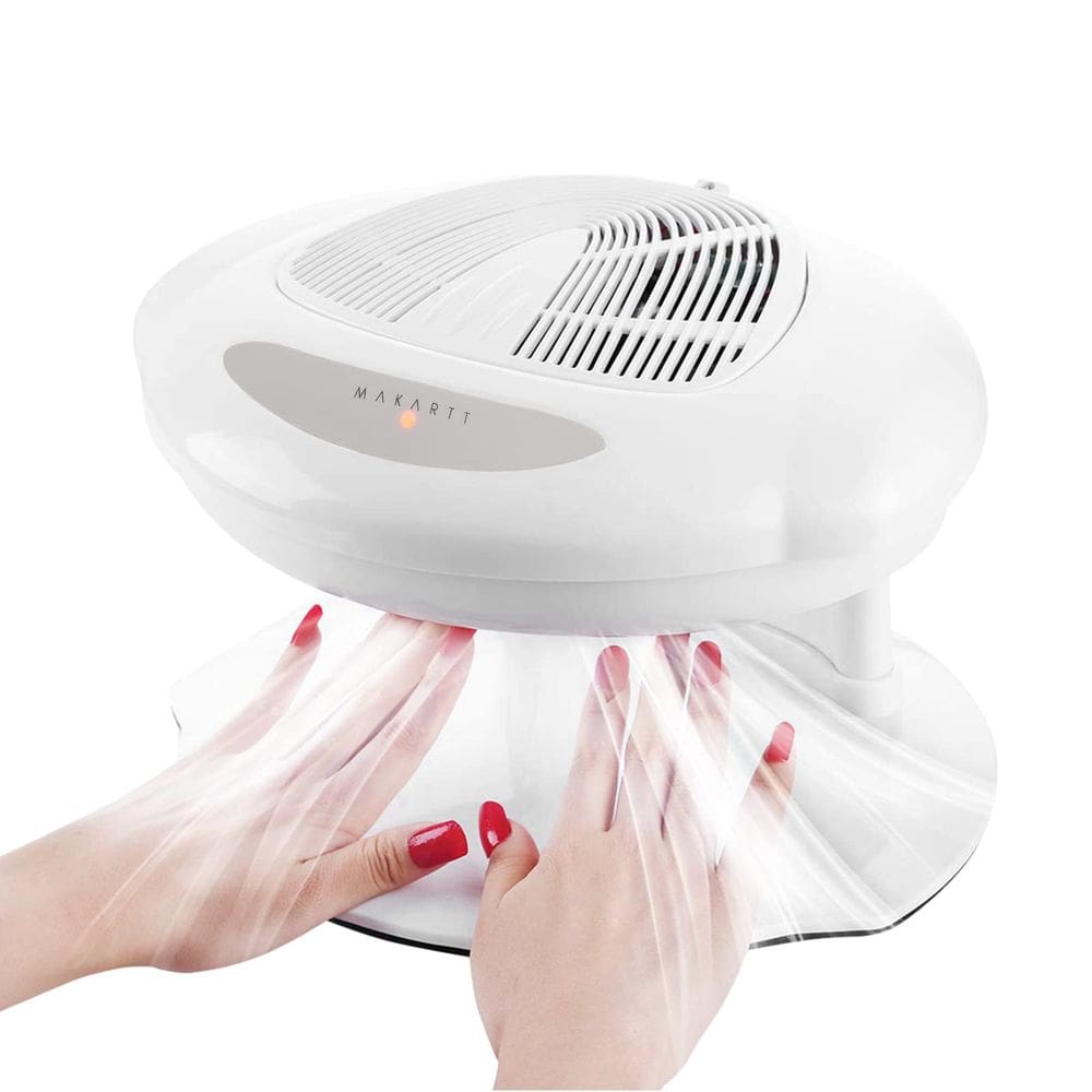 Secador de unhas Makartt 400W Air Nail Fan Secador com sensor branco