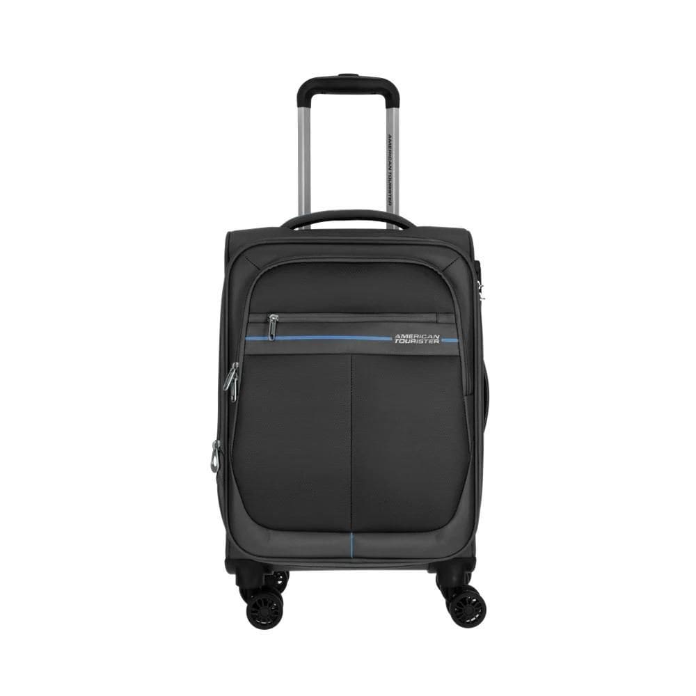 Mala de Viagem American Tourister Skyland, Tecido, Preto, Tamanho P, SAMSONITE