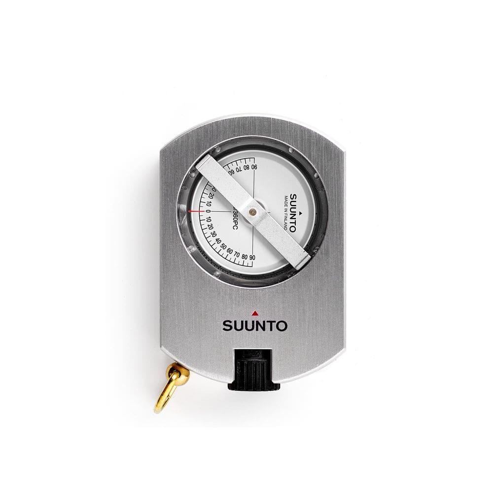 O clinômetro SUUNTO PM-5 mede com precisão alturas e ângulos