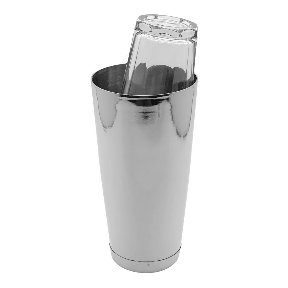 Coqueteleira Inox e Mini Tin de Vidro 28/12oz 840/380ml