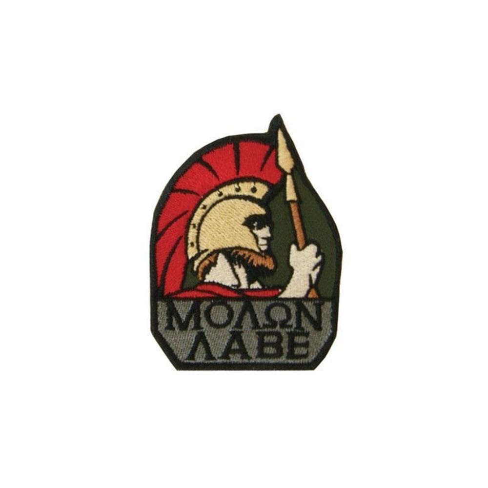 Patch Bordado Molon Labe Com Fecho De Contato