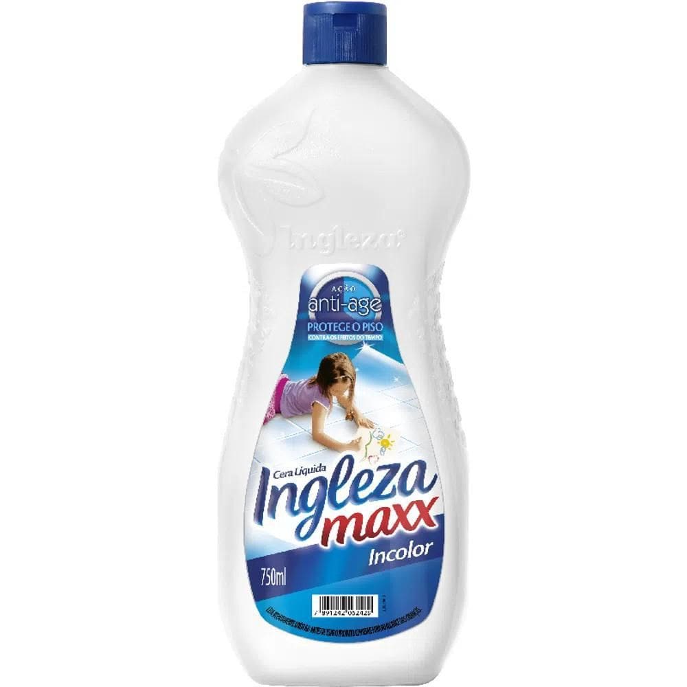 Cera Líquida Ingleza Maxx Tradicional Incolor 750 Ml