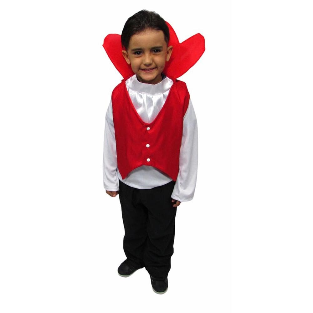 Fantasia Vampiro Bebê Infantil Masculino Halloween Carnaval Zumbi Terror
