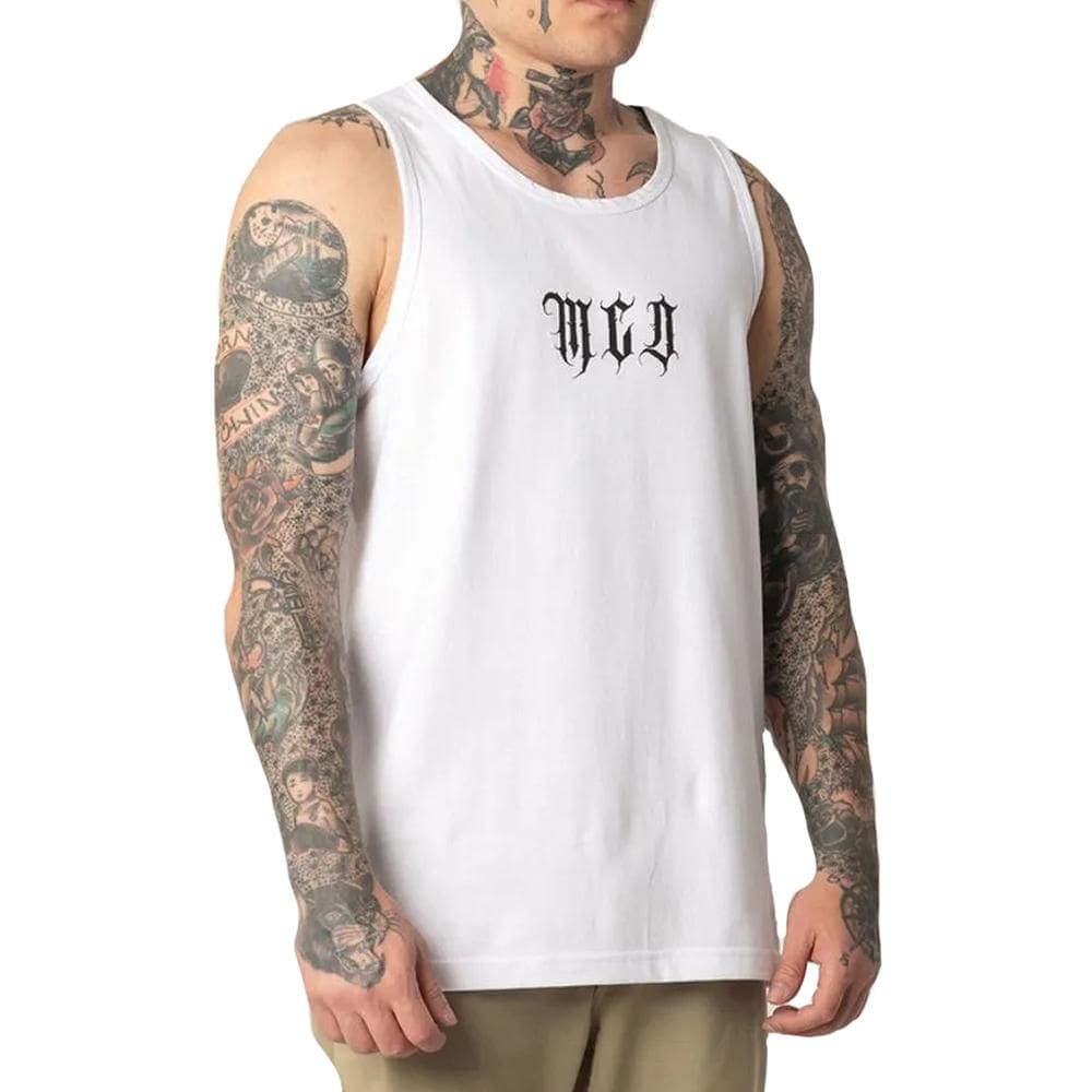 Regata MCD MCD Gothic SM25 Masculina Branco