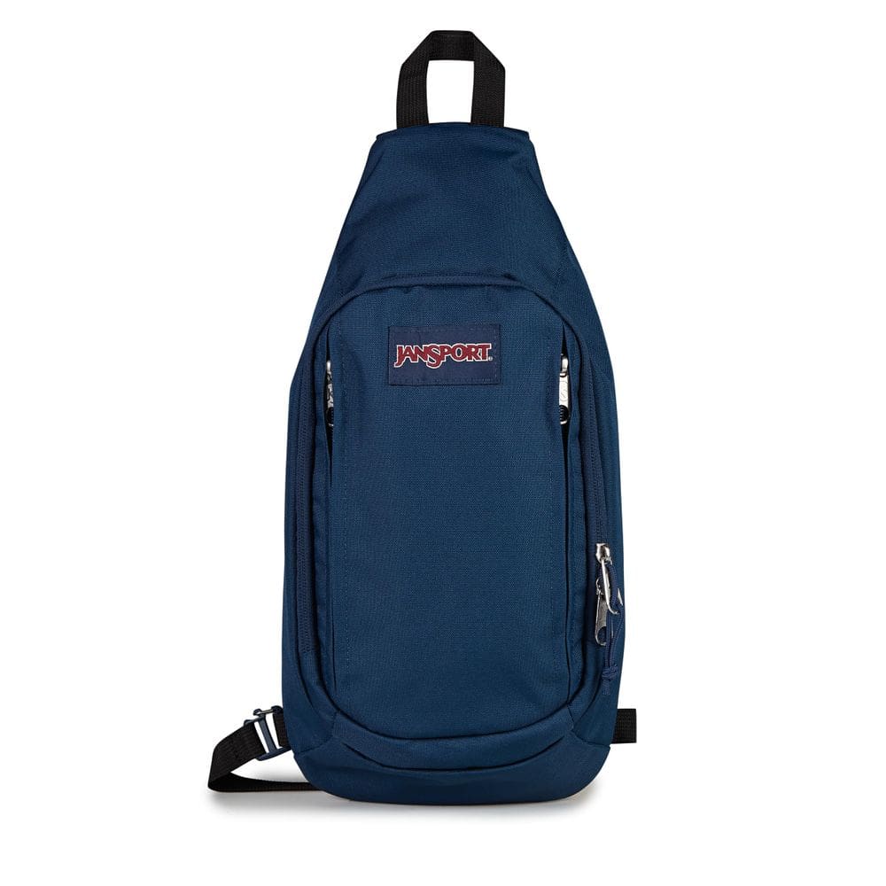 Bolsa tiracolo JanSport Move Sling Navy com bolsos