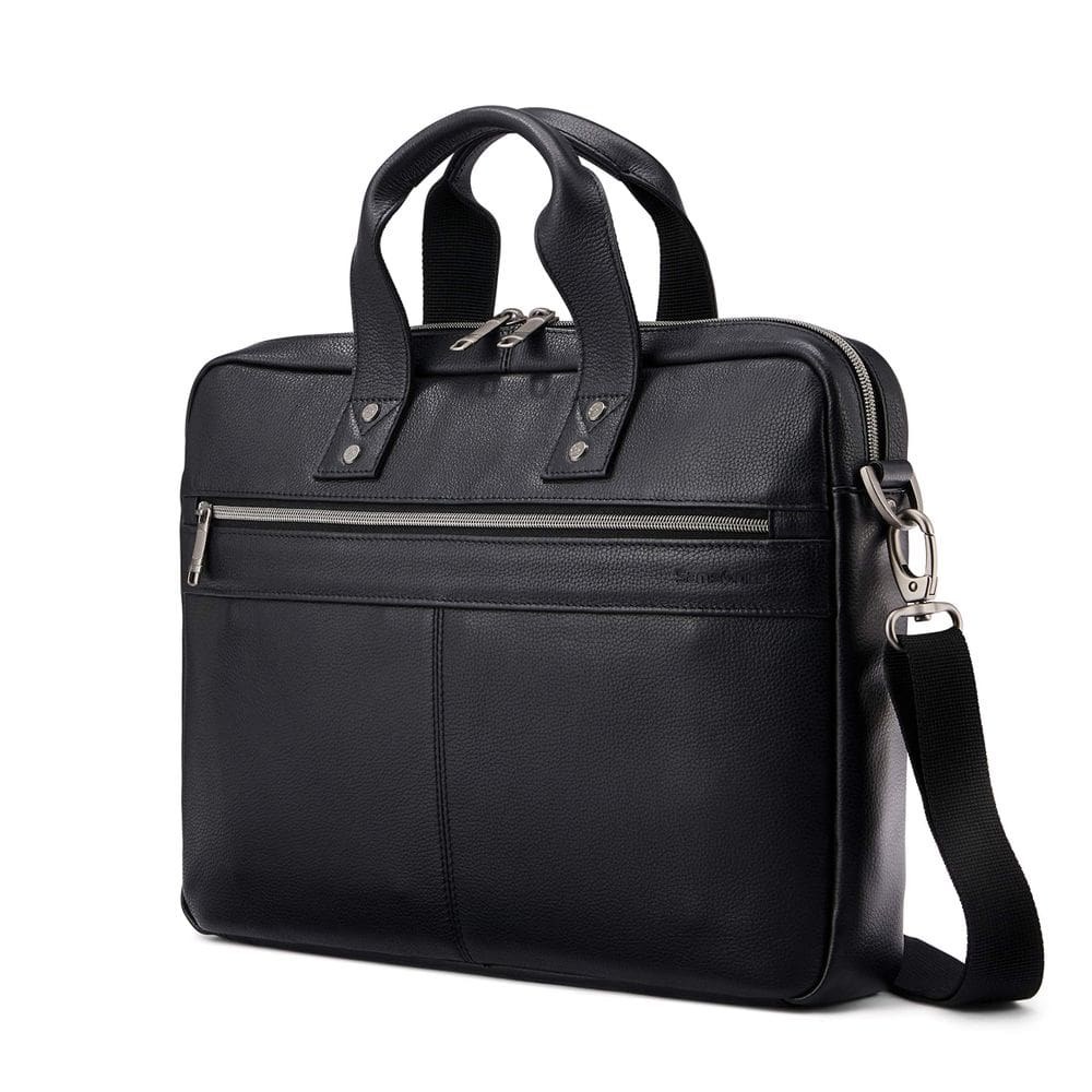 Maleta Samsonite Classic Leather Slim Black 1,6 kg