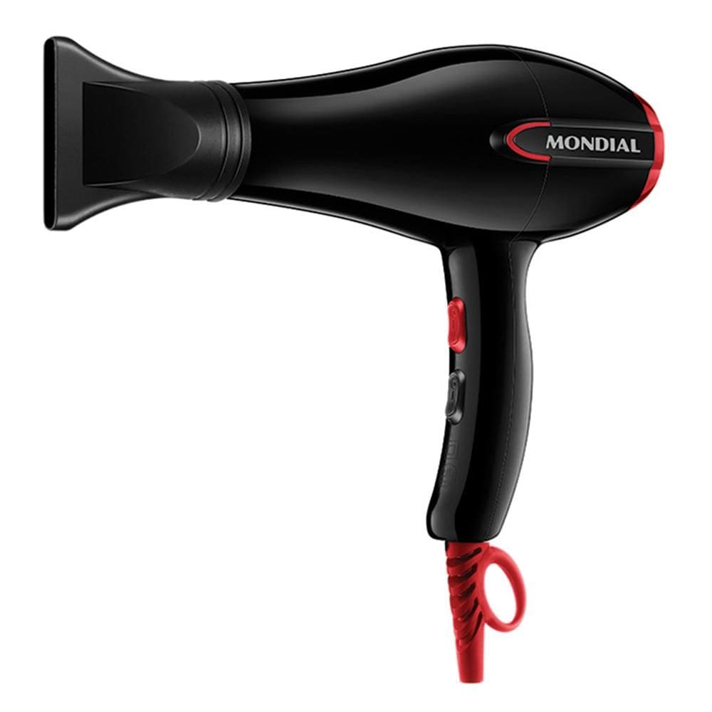 Secador de Cabelos Mondial Turbo Color Red SC-41 127V