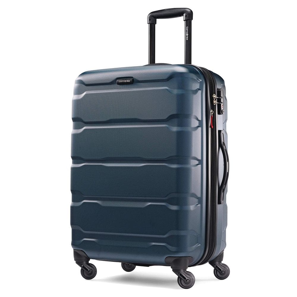Bagagem Samsonite Omni PC Hardside 24 polegadas azul-petróleo