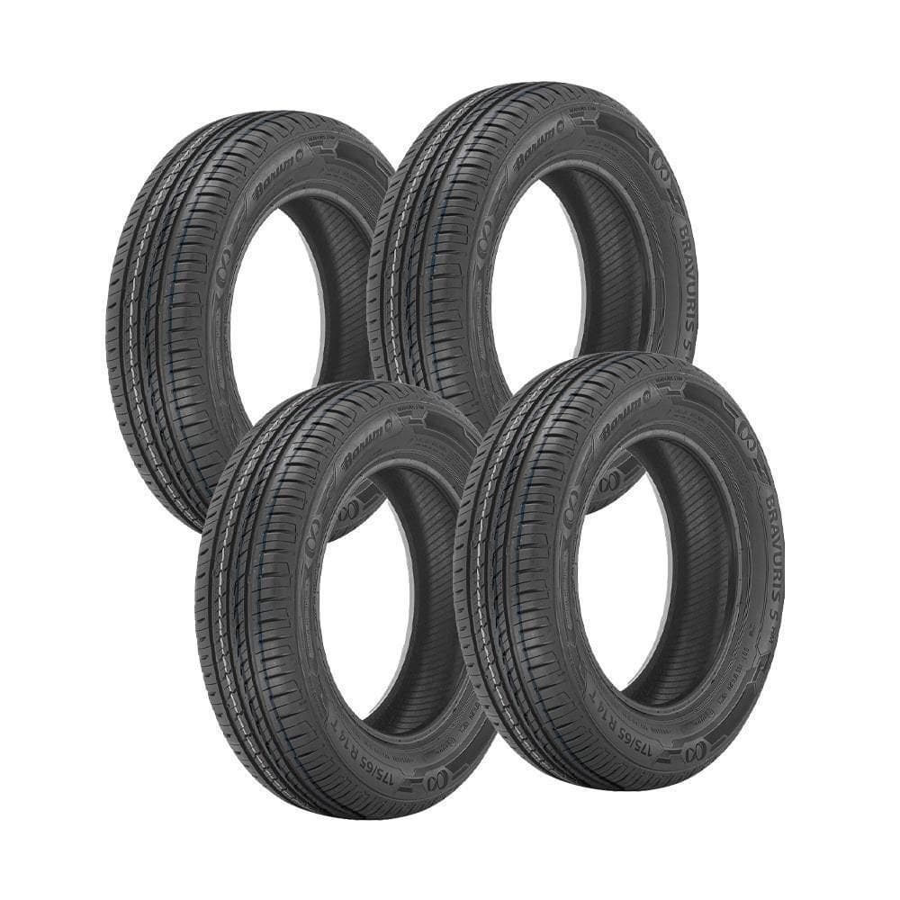 Jogo 4 Pneus Barum by Continental Aro 15 Bravuris 5HM 195/50R15 82V